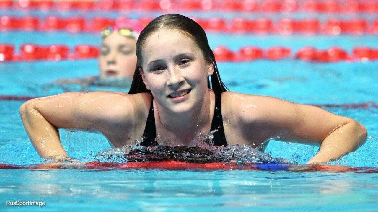 Пловчиха Мишарина установила юношеский рекорд России на КР в Санкт-Петербурге