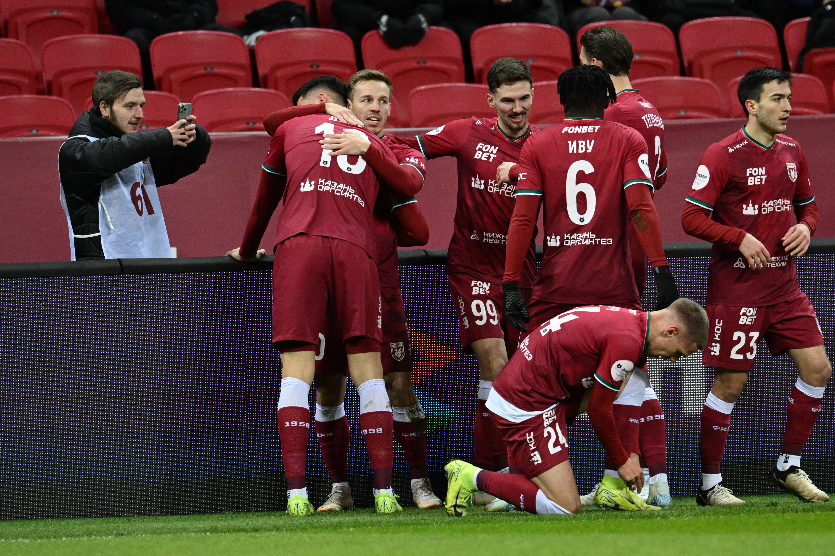 «Рубин» обыграл «Динамо» в Москве и поднялся на 7-е место