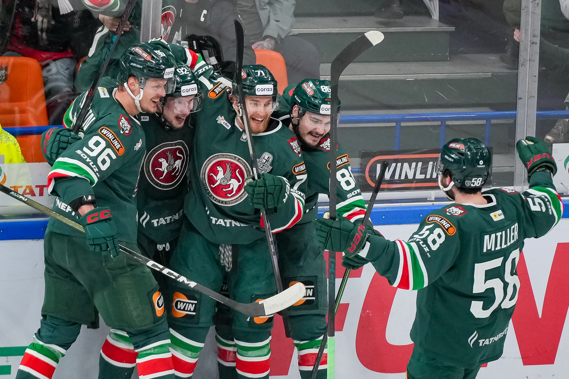 Пустозеров сделал игру в день рождения: «Ак Барс» разбил «Металлург» в Кубке