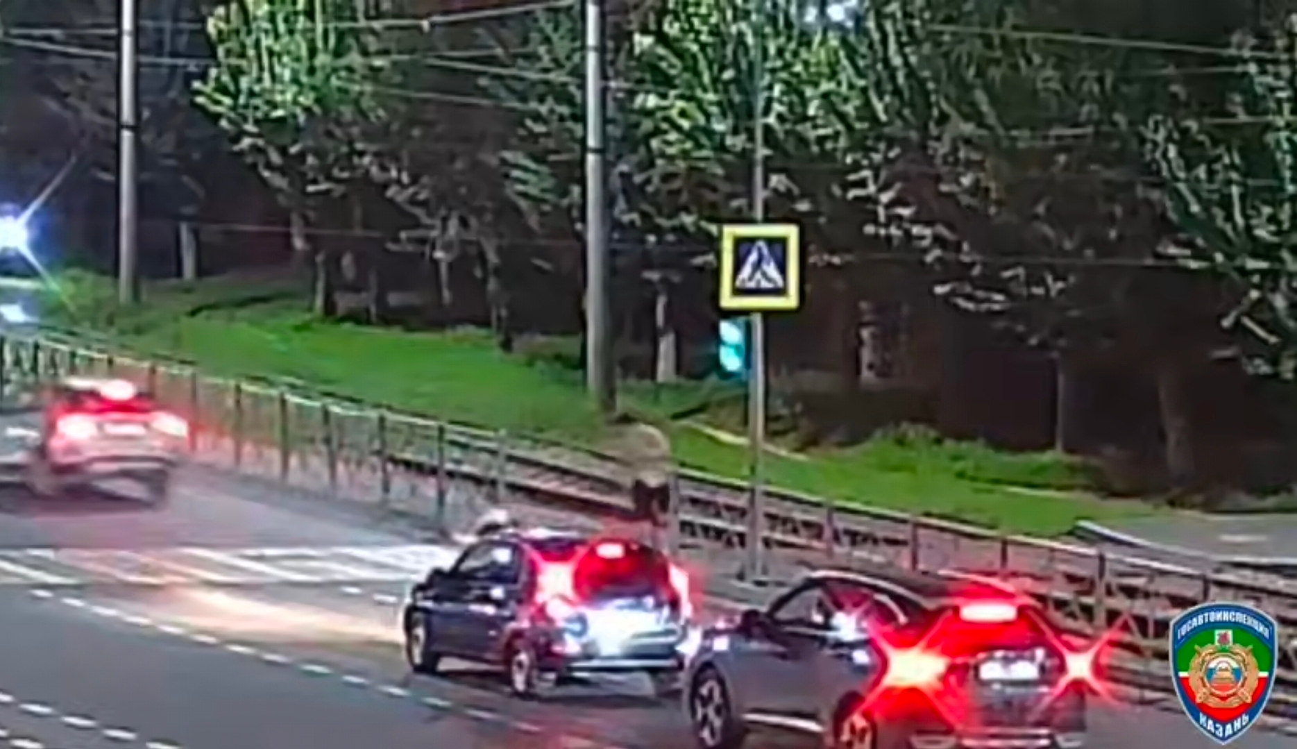 Женщина сбила девушку на переходе в Казани