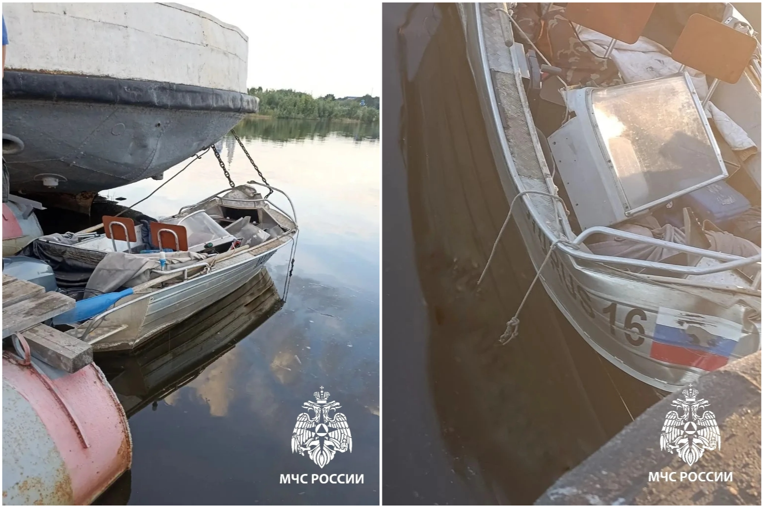 В Чистополе лодка врезалась в понтон, один человек погиб