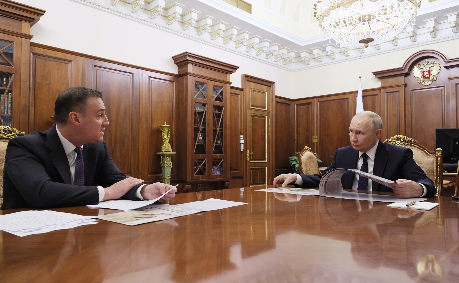 Патрушев рассказал Путину, каким будет урожай в этом году