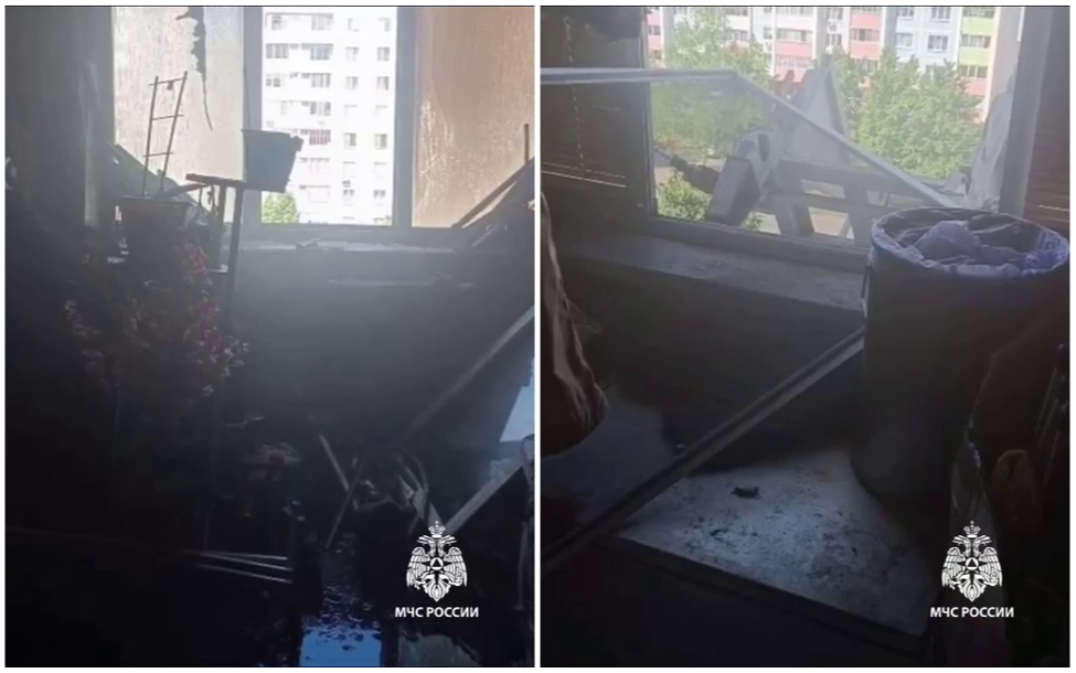 В Нижнекамске пенсионерка попала в больницу после пожара из-за сигареты