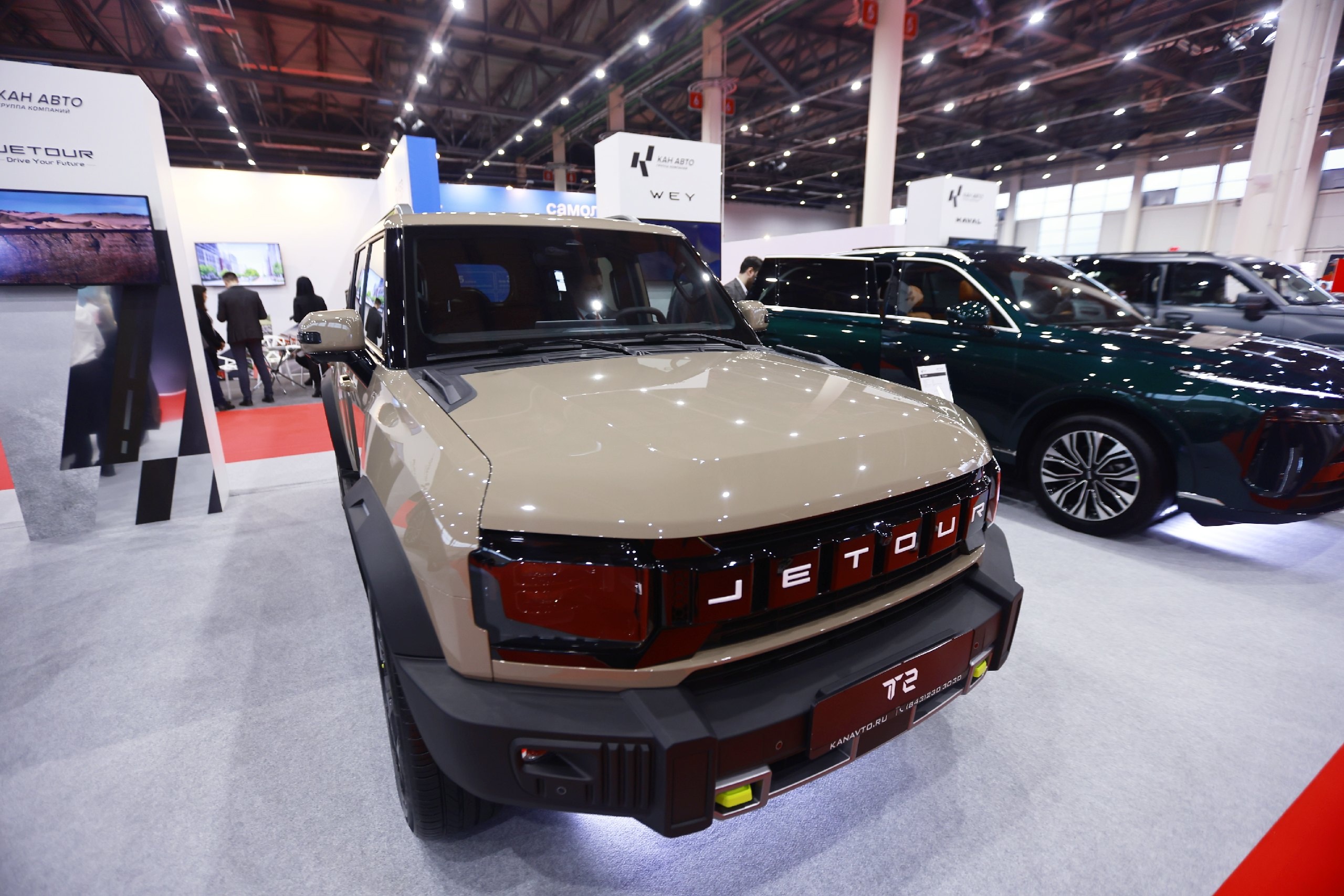 Список авто для такси пополнит Jetour X70PLUS