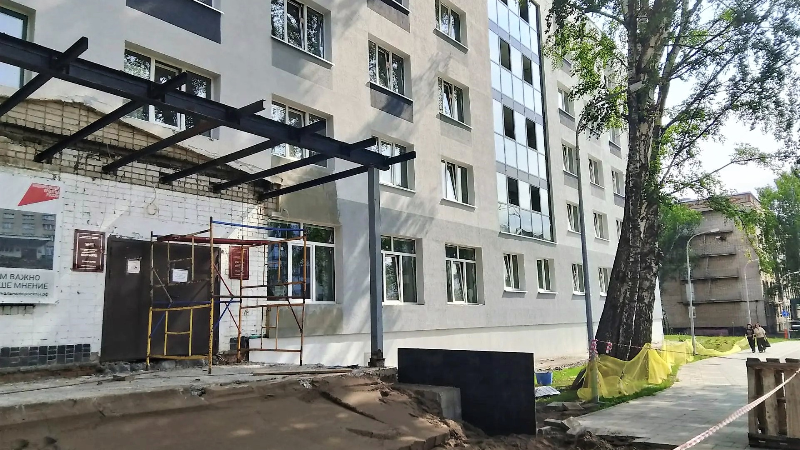 В Нижнекамске к началу учебного года завершат капремонт полувекового общежития