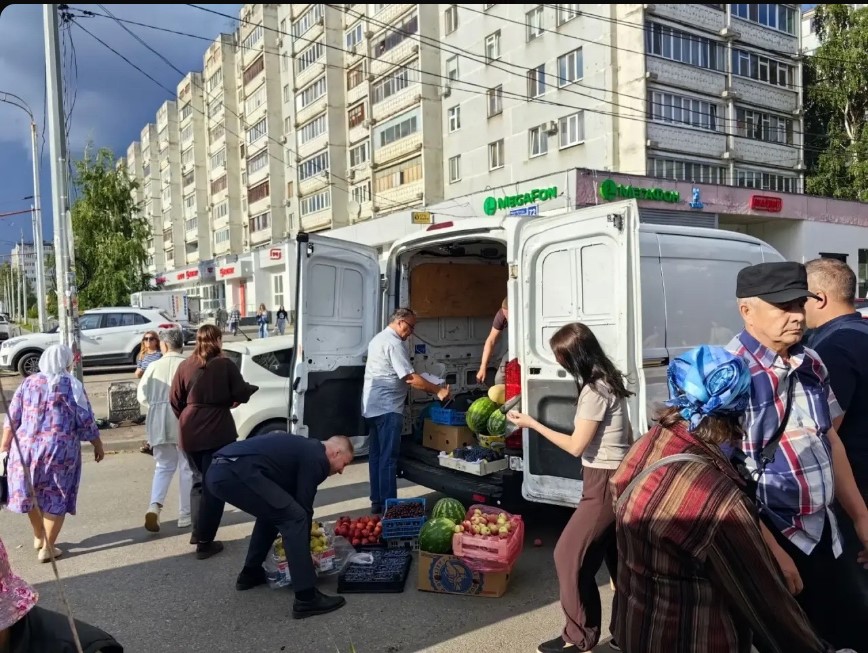 Во время рейда по улице Фучика в Казани изъяли 600 кг продукции