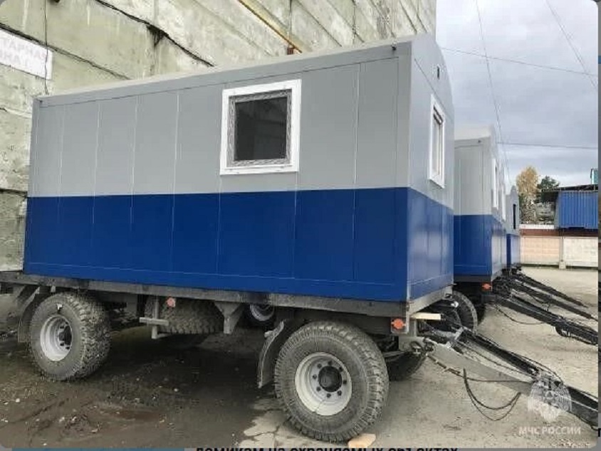 В Татарстане пожарные проверяют вагоны-домики на охраняемых объектах