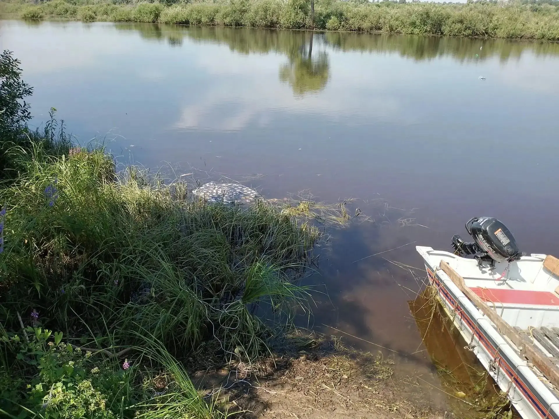 В Татарстане из реки достали тело мужчины, пропавшего во время купания