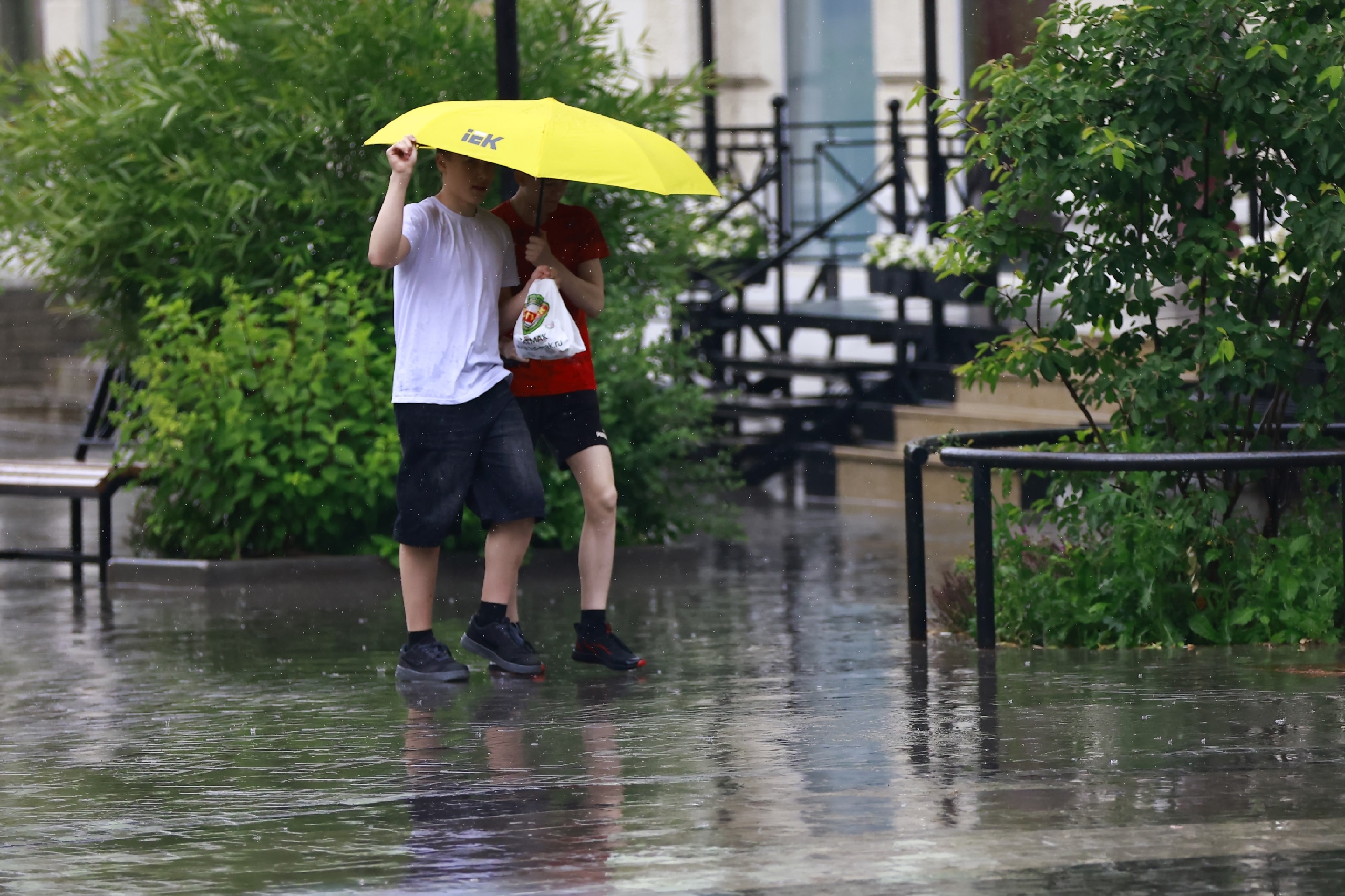 В МЧС татарстанцев предупредили о приближающихся грозе и ветре