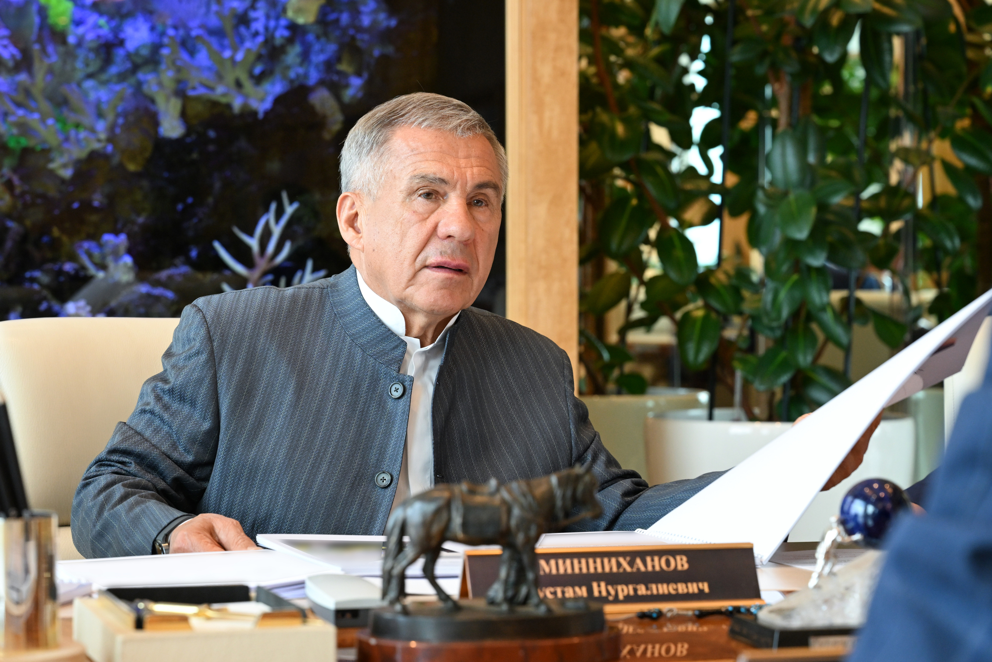 Минниханов обратился к семьям погибших при атаке БПЛА на Нижнекамск
