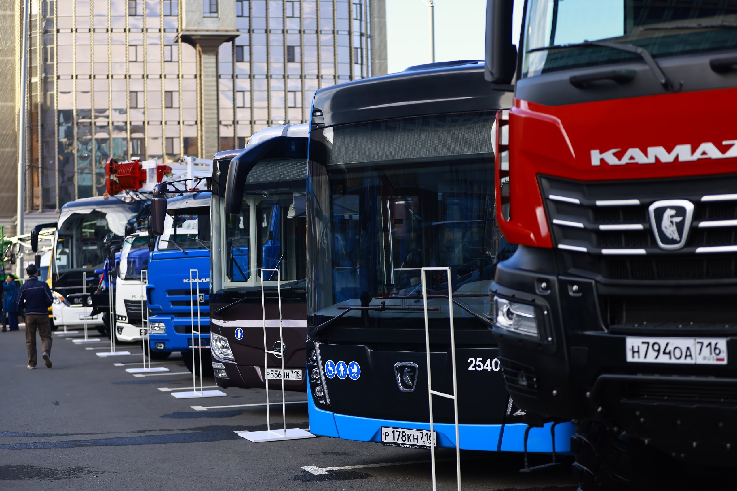 Беспилотные автобусы начал разрабатывать КАМАЗ
