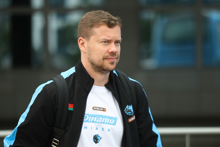 Андрей Стась в стартовом составе «Ак Барса» на матч с «Динамо»