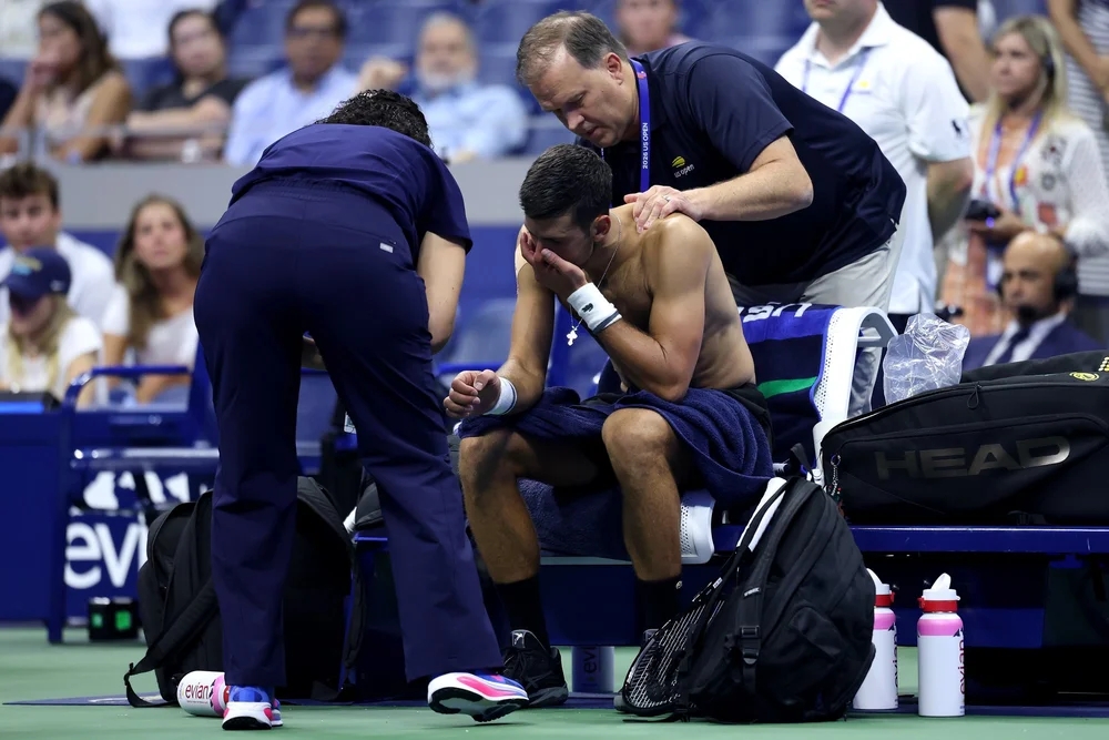 Джокович расплакался перед вылетом с US Open