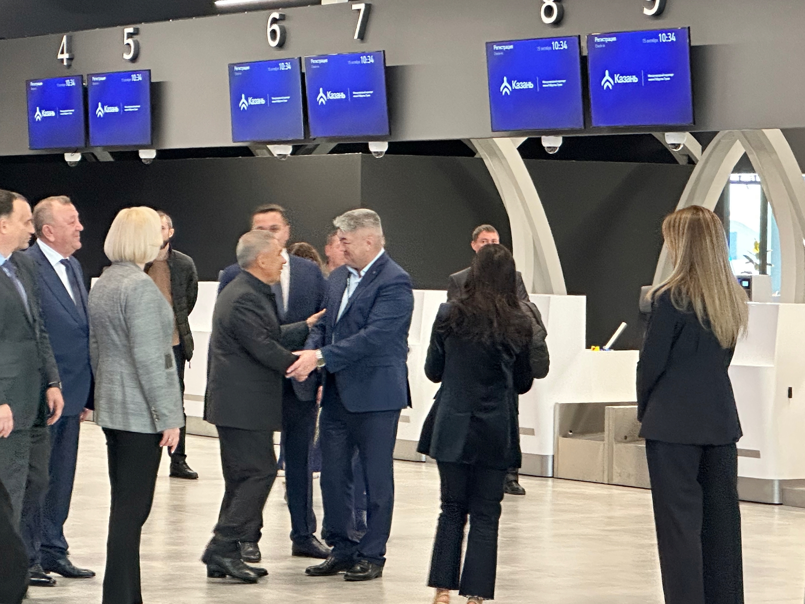 Минниханов приехал на техническое открытие нового терминала аэропорта Казани