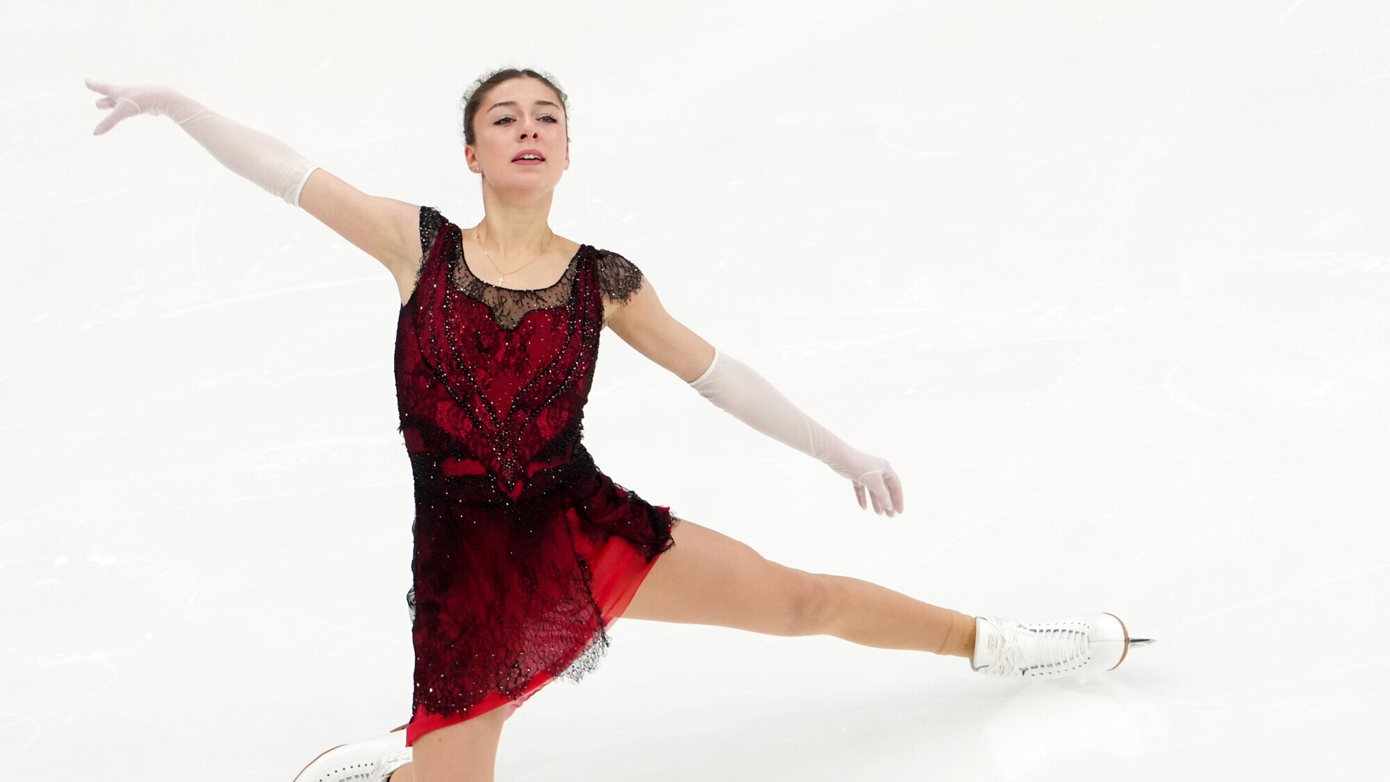 Фролова выиграла короткую программу на этапе Гран-при России в Казани