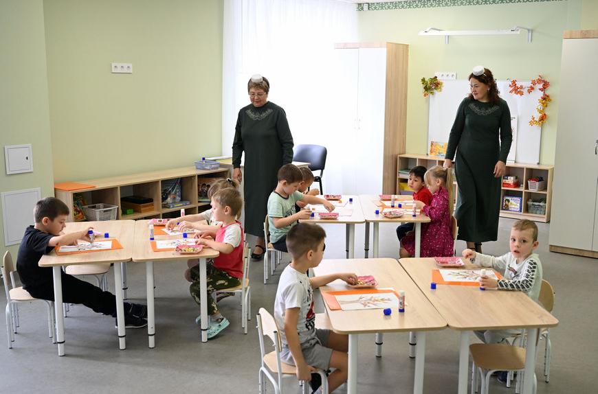 Детсад с татарским уклоном открыли в Дербышках после капремонта