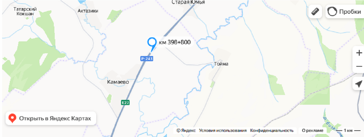На участке трассы Р-243 в Татарстане временно ограничат движение
